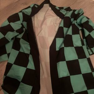 Tanjiro Demon Slayer Cosplay Flannel Never Used Size L